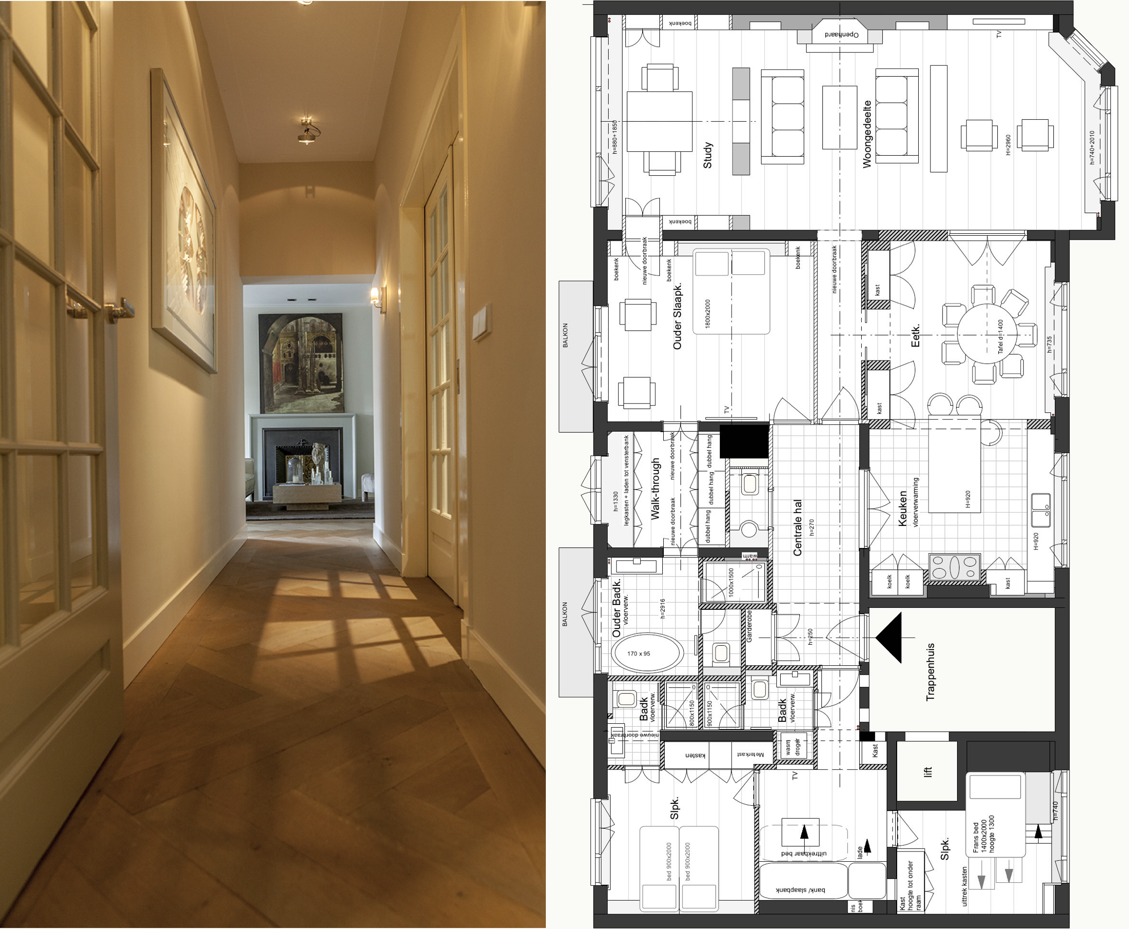 Luxe appartement Apollolaan, Amsterdam-Zuid